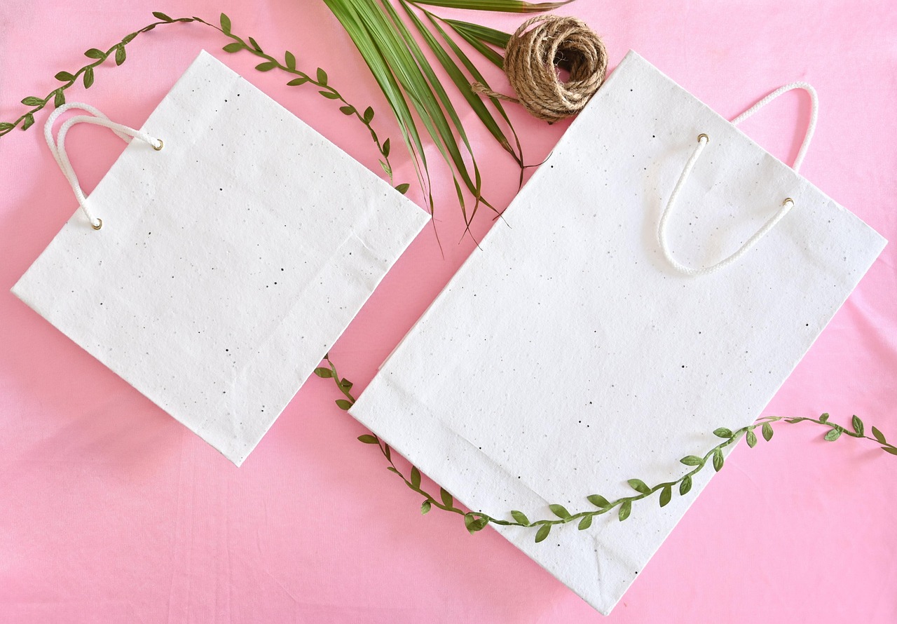 Plantable seed paper cards and envelopes with flower seeds
