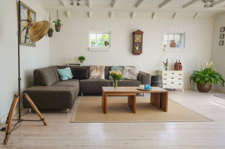 sustainable home decor natural living room