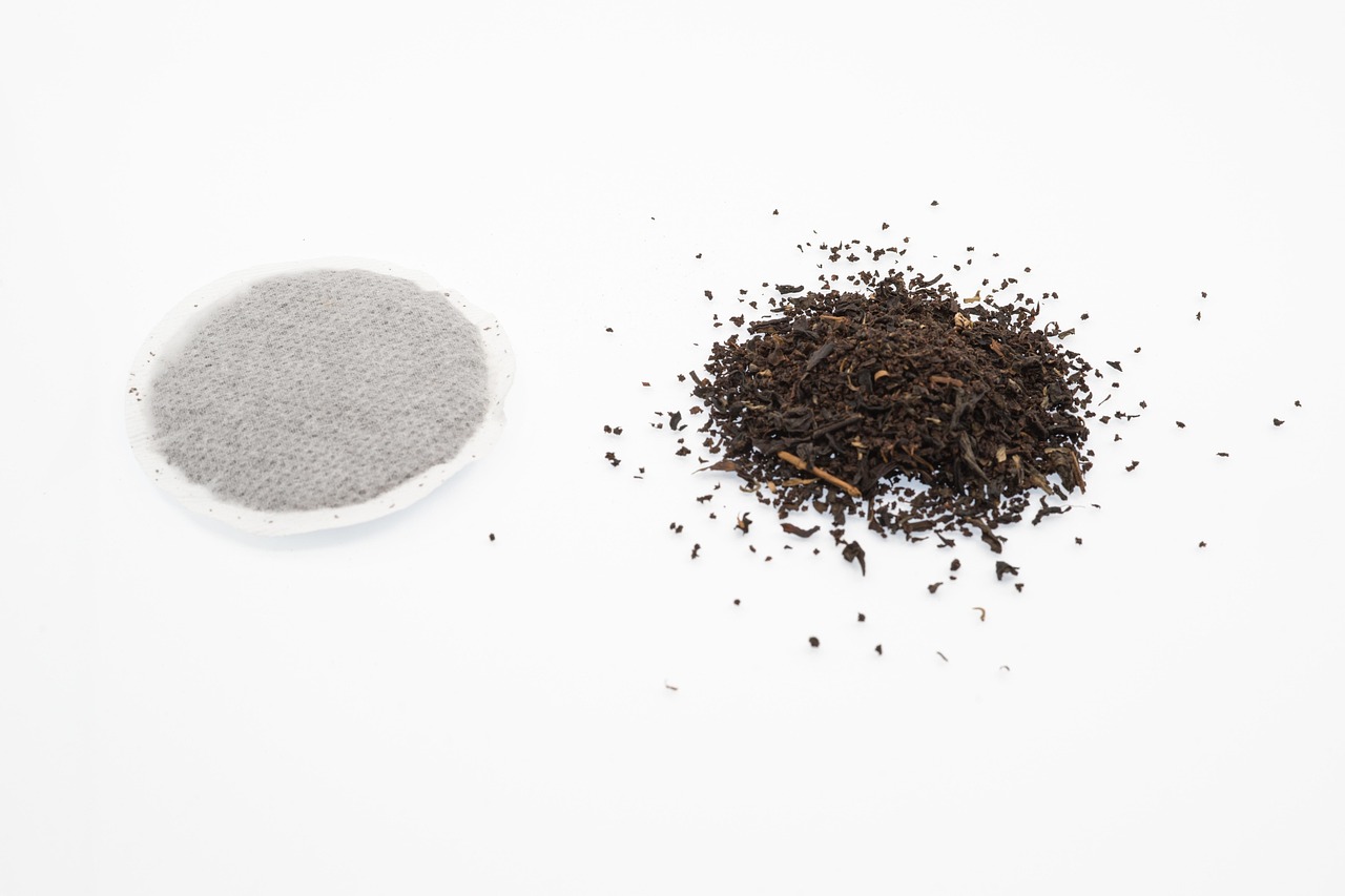 tea, teabag, black, nature, broken, leaves, loose, dried, beverage, drink, text, breakfast, spoon, infusion, coziness, t